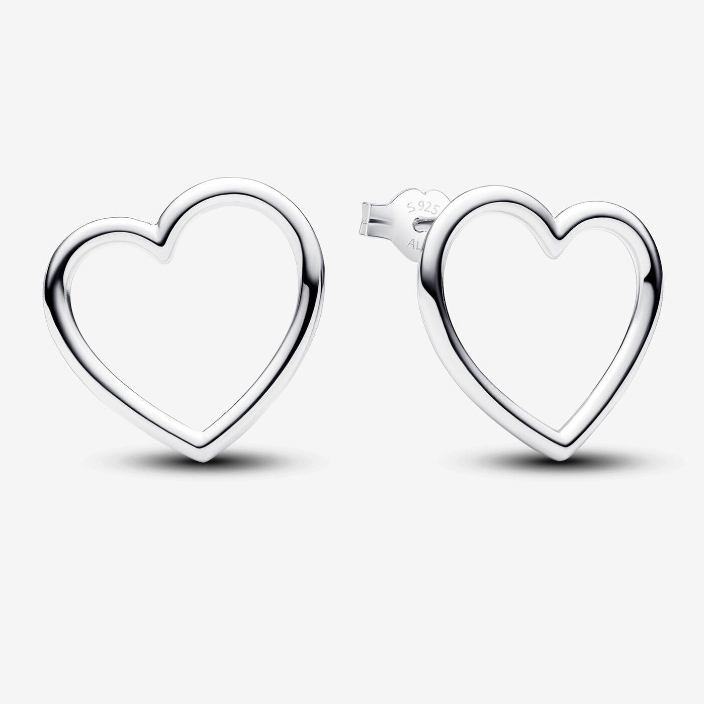

Серьги Pandora Front-facing Heart, серебро