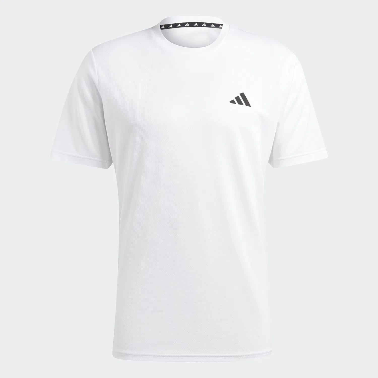 Мужская футболка с круглым вырезом Adidas Performance, White/Black — фото 4
