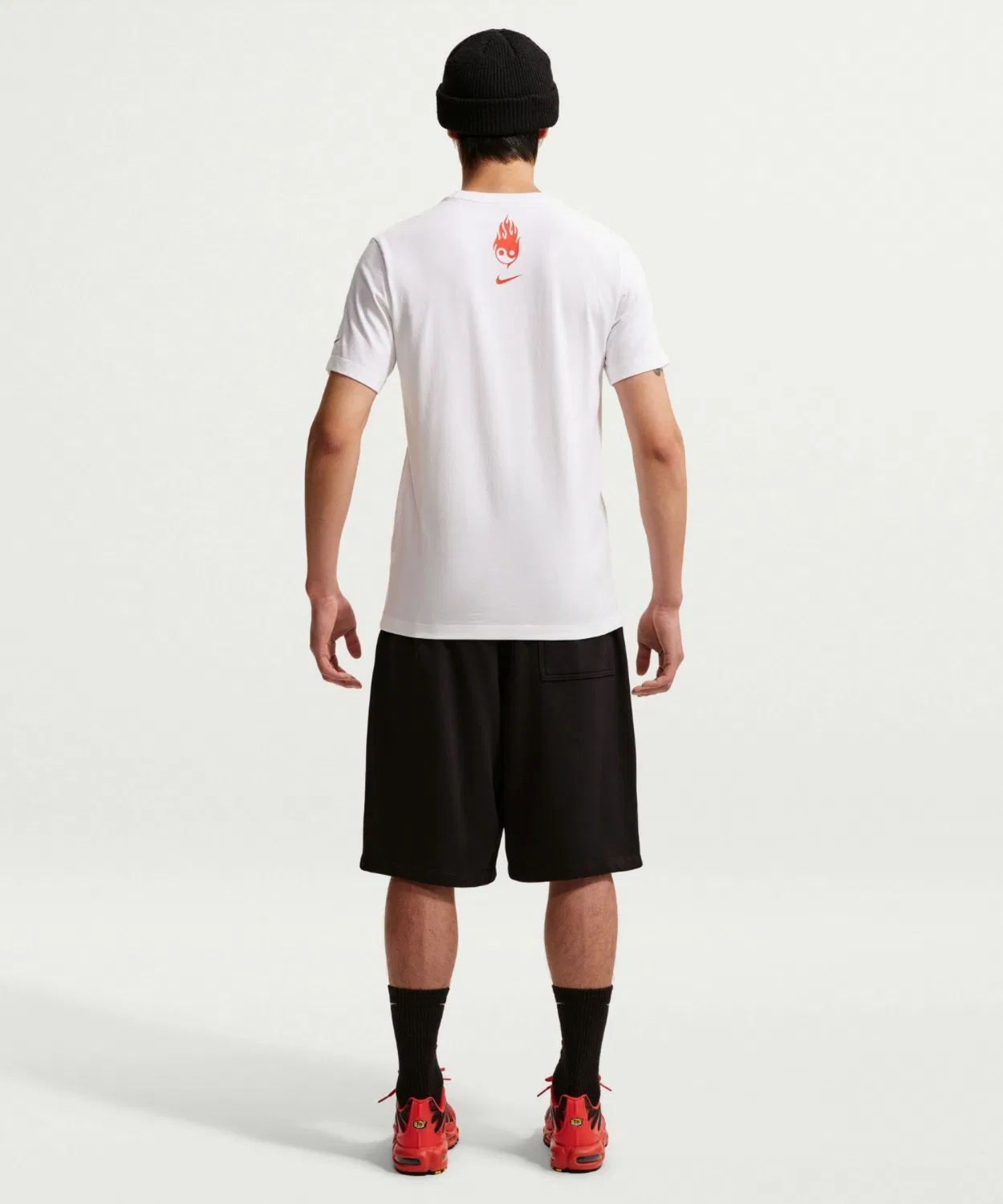 Мужская футболка с коротким рукавом, хлопковая, Nike Sportswear, White — фото 4