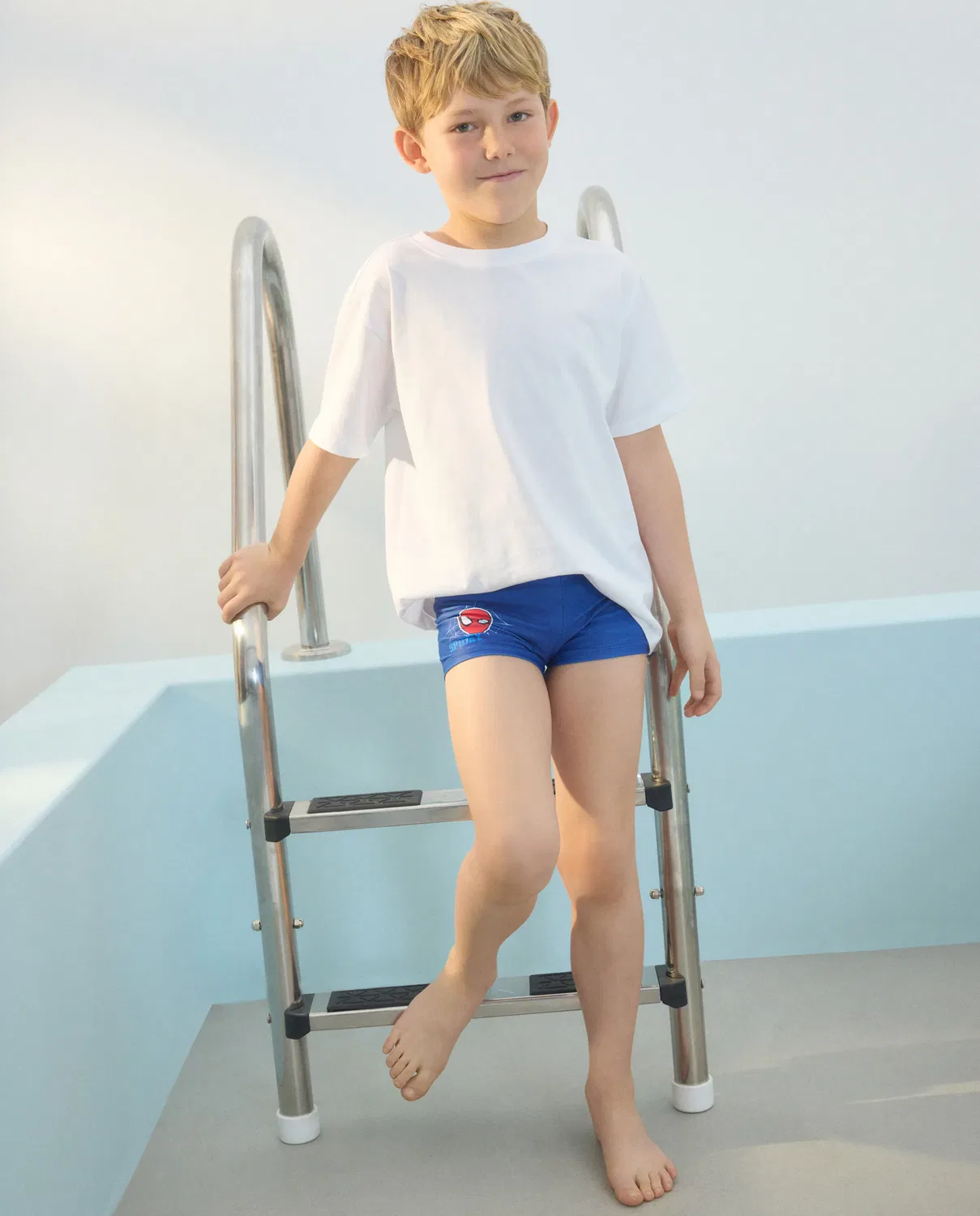 Детские боксеры для мальчиков с принтом Spiderman Kids El Corte Inglés, Azul Marino — фото 2
