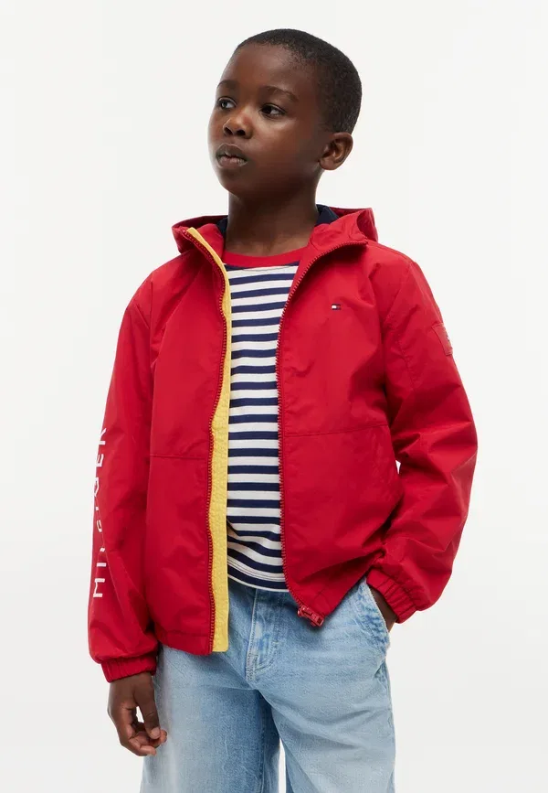 Ветровка с принтом Windbreaker Tommy Hilfiger, Primary Red, красный