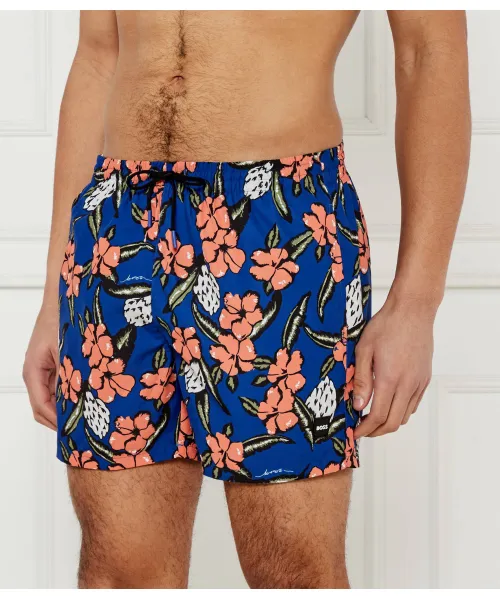 

Плавки-Шорты «Пиранья» Regular fit Boss, синий