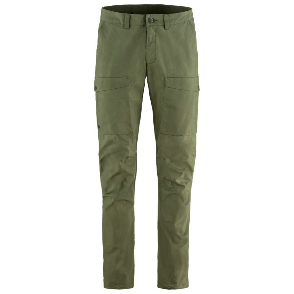 

Гибридные брюки Abisko для треккинга Fjällräven, зеленый