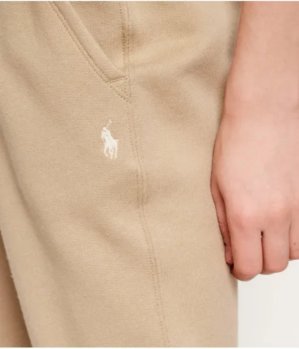 Спортивные штаны regular fit Polo Ralph Lauren, бежевый — фото 4