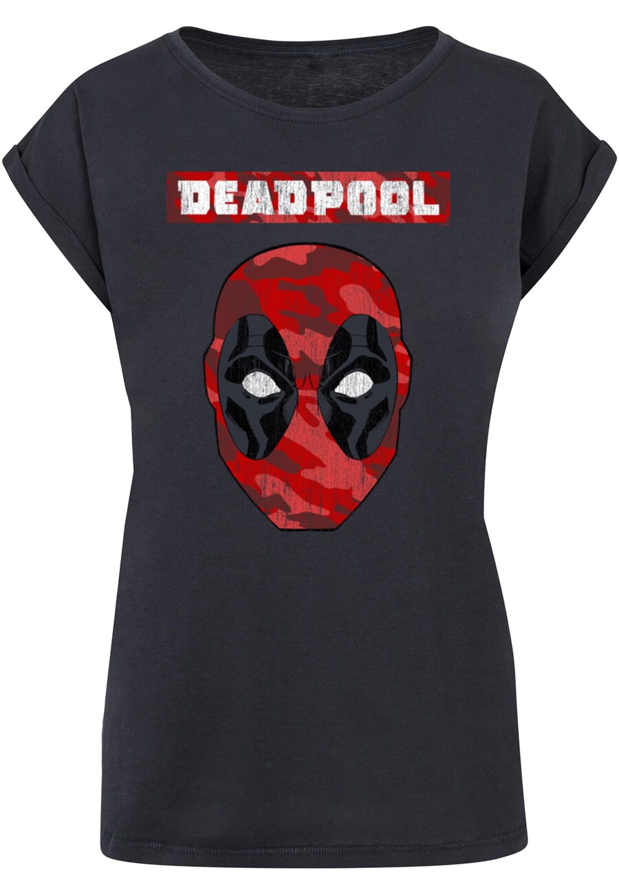 

Футболка ABSOLUTE CULT Shirt Deadpool - Camo Head, темно-синий