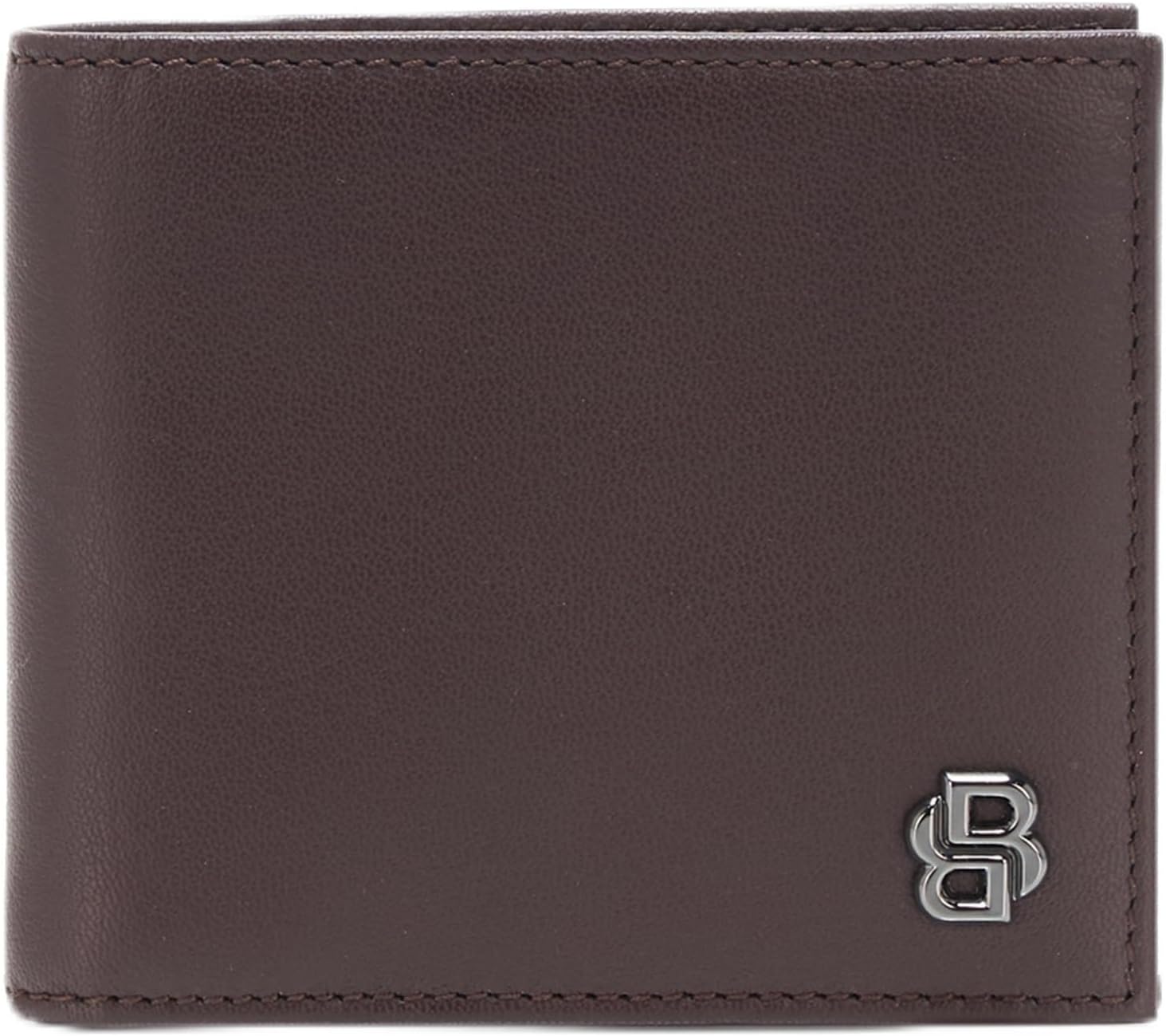 

Кошелек с ярким логотипом Icon, бордово-сливовый, PCE. BOSS