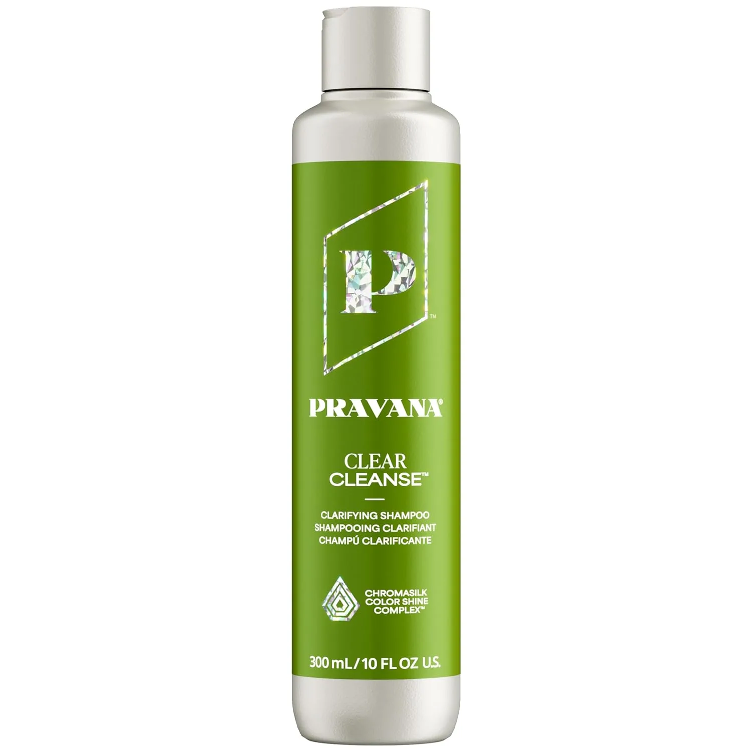 Pravana Clear Cleanse Mineral Diminishing шампунь для осветления окрашенных волос, удаляет отложения жесткой воды, увлажняет, придает энергию и объем, устраняет изменение цвета, vegan