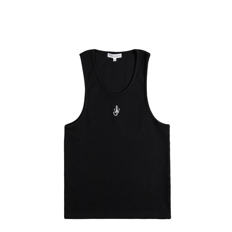 

Футболка Jw Anderson Anchor Embroidery Tank Top JW Anderson, черный