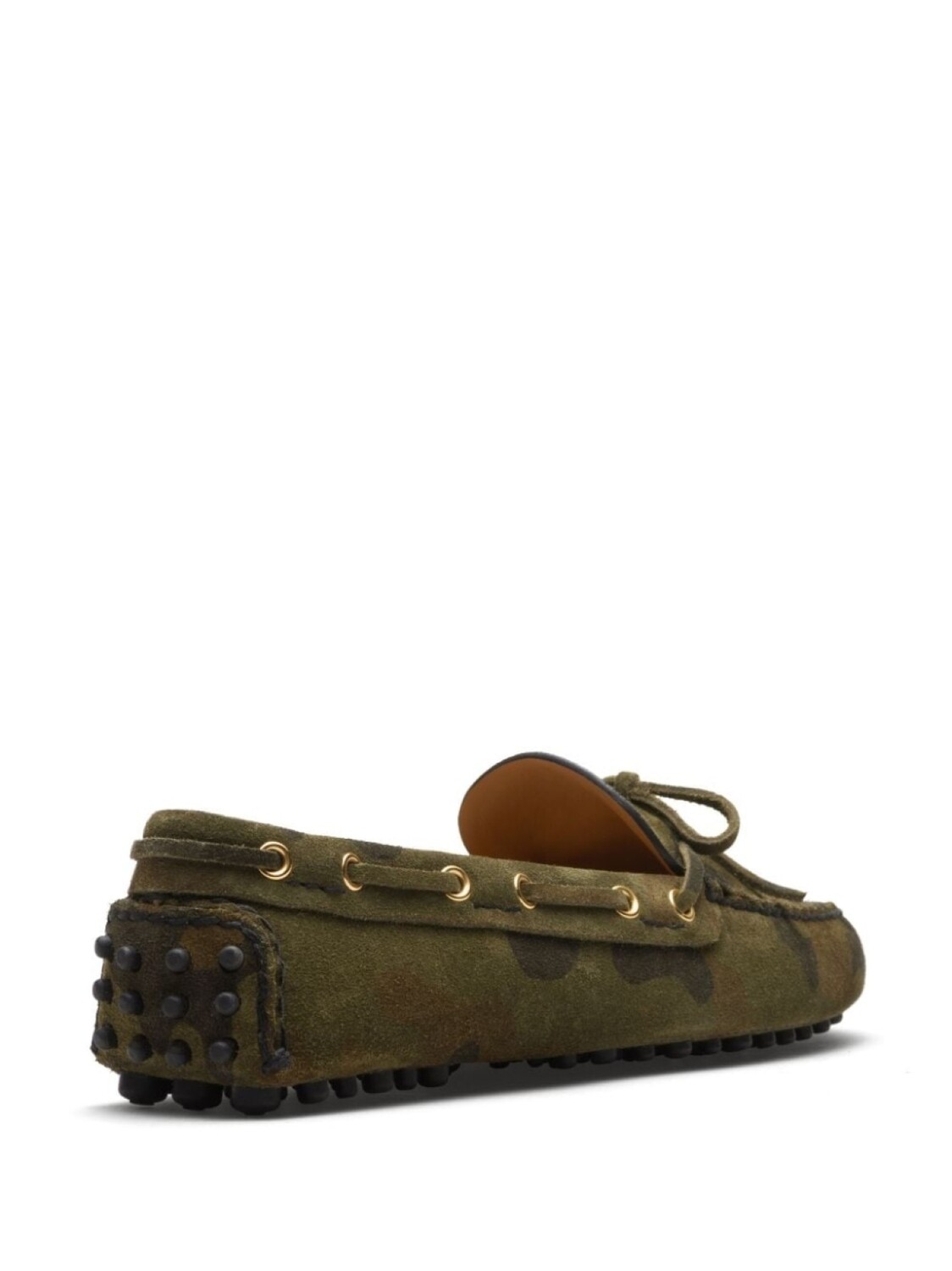 Car Shoe кожаные туфли для вождения, зеленый — фото 3