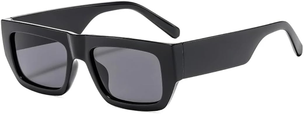 

Солнцезащитные очки с защитой от УФ-излучения UV400 | Маленькая оправа, желто-зеленый цвет | для женщин и мужчин, для занятий спортом на открытом воздухе и вождения DSVIGF, Black-black