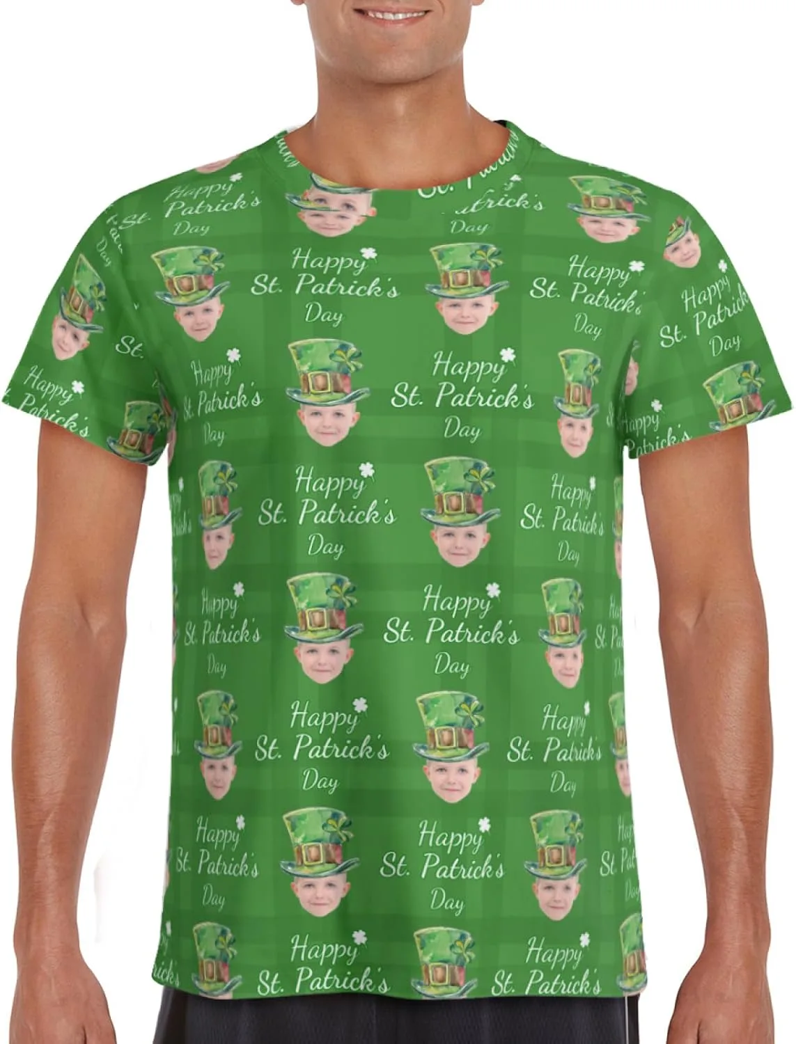 Футболка Custom St Patrick's Day Unisex с принтом — фото 3