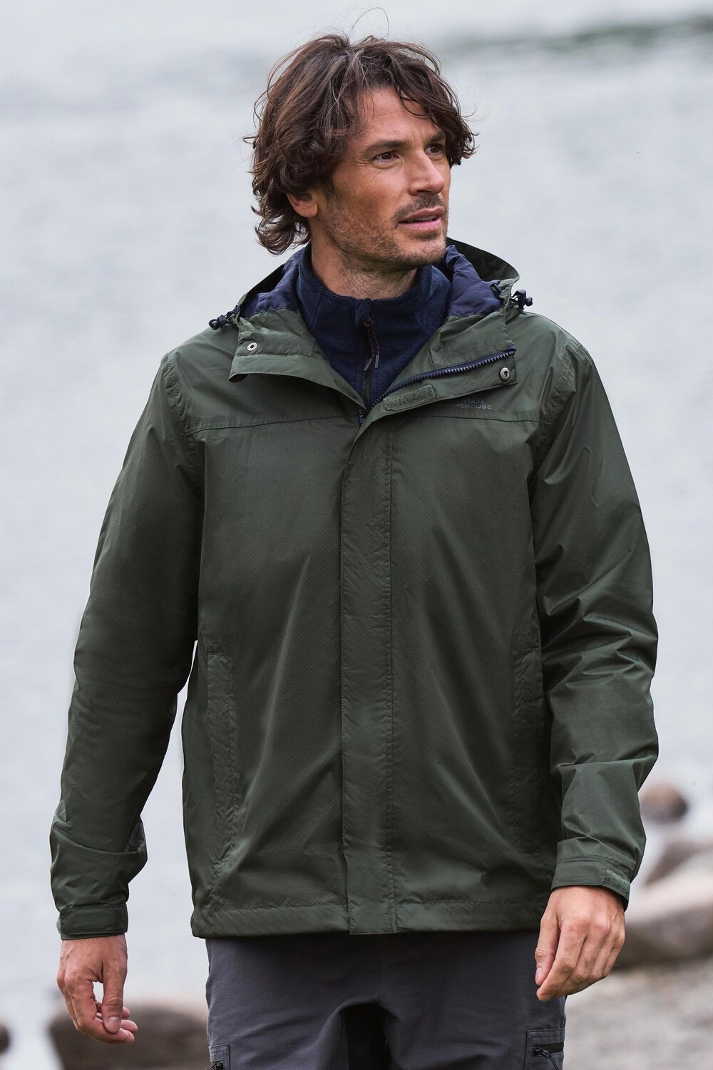 

Мужской дождевик торрент Mountain Warehouse, зеленый