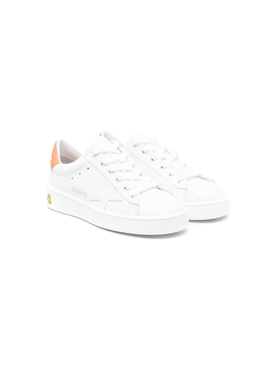 

Golden Goose Kids кеды Super Star, белый