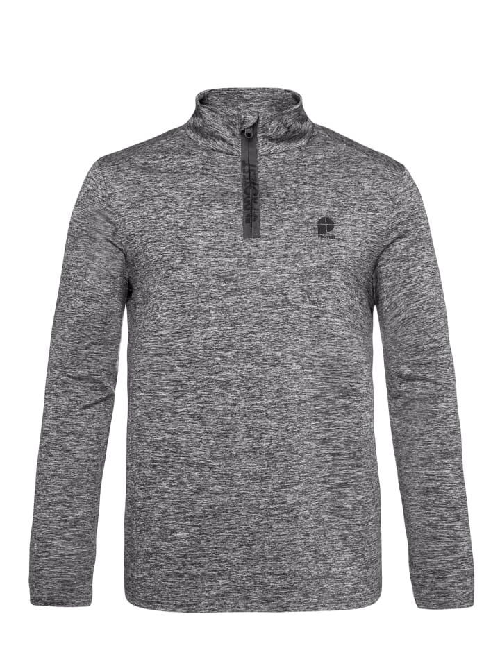 

Флисовый свитер Protest REWILL 1/4 zip active top, цвет Dark Grey Melee