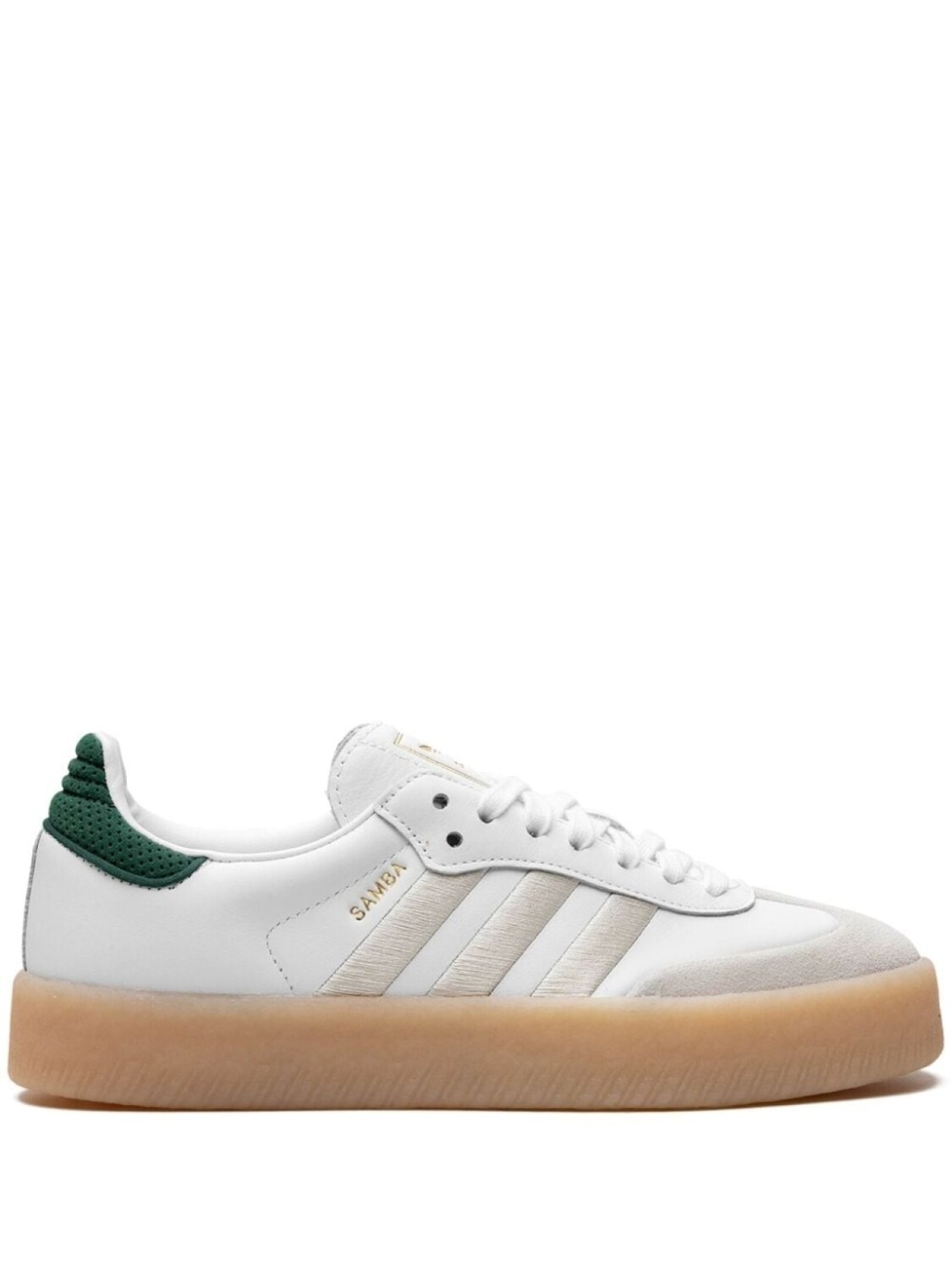 

Кроссовки Sambae White/Green/Gum Adidas, белый