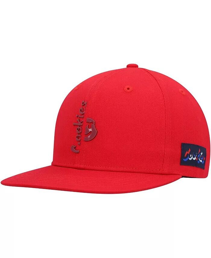

Мужская красная кепка Snapback с прожектором Cookies, красный