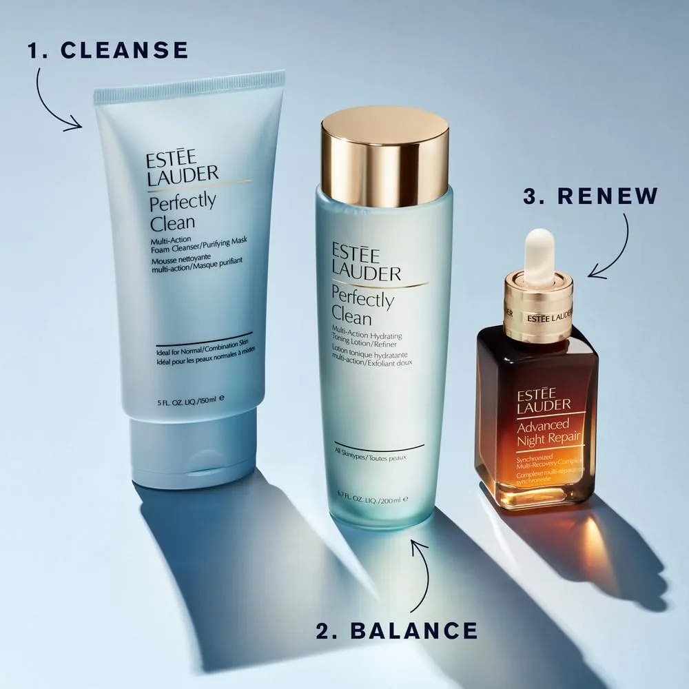 Маска для лица Estée Lauder — Очищающая пенка для лица Perfectly Clean Multi-Action Foaming Face Wash/Purifying Face, 141.75 г — фото 3