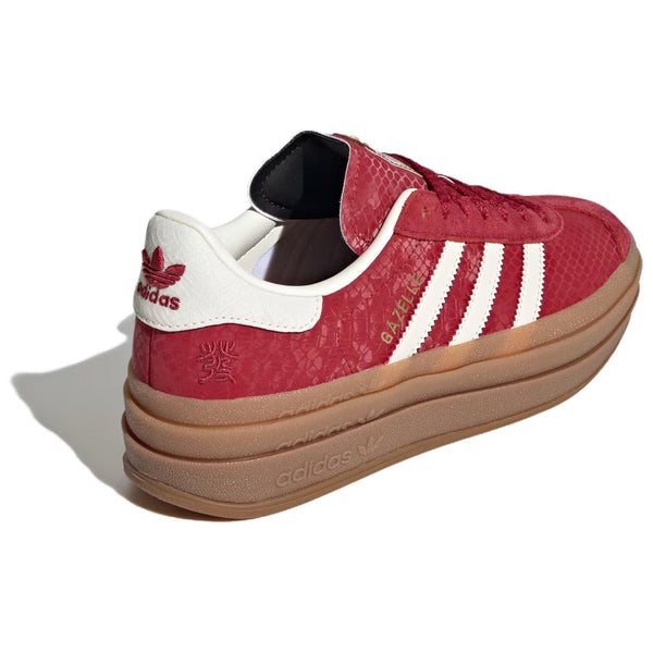 Кроссовки gazelle bold 'year of the snake' Adidas, бордовый — фото 4