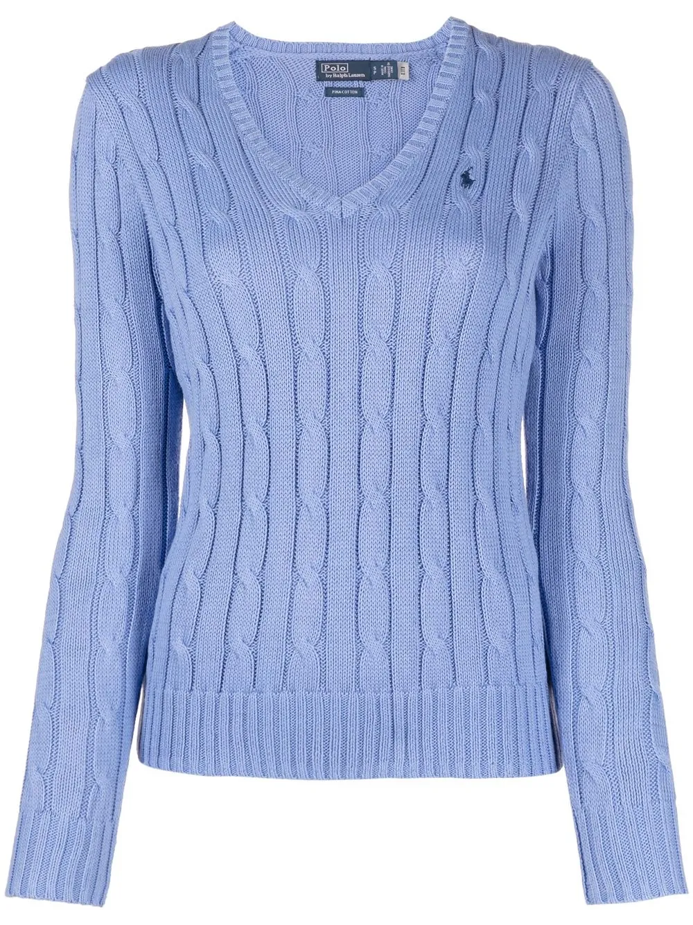 

Джемпер Polo Pony фактурной вязки POLO RALPH LAUREN, синий