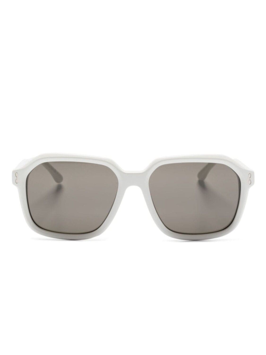 

Isabel Marant Eyewear солнцезащитные очки Lily в квадратной оправе, белый