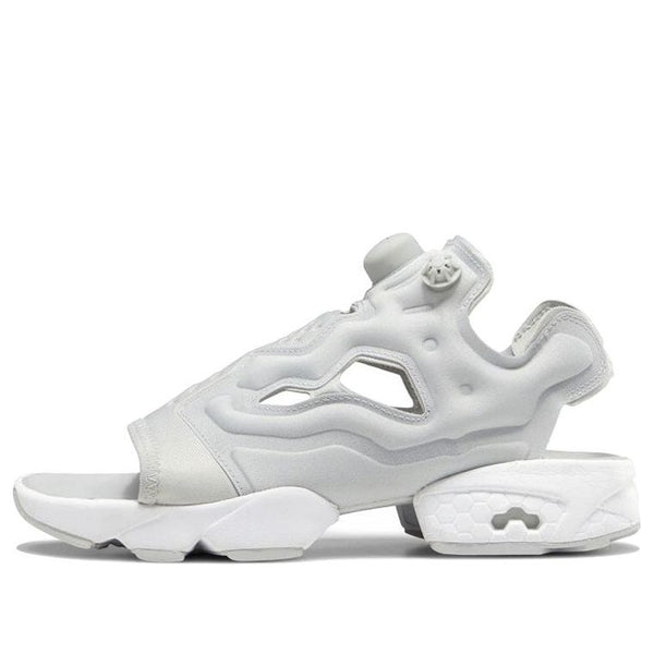 

Кроссовки instapump fury 'grey white' Reebok, серый