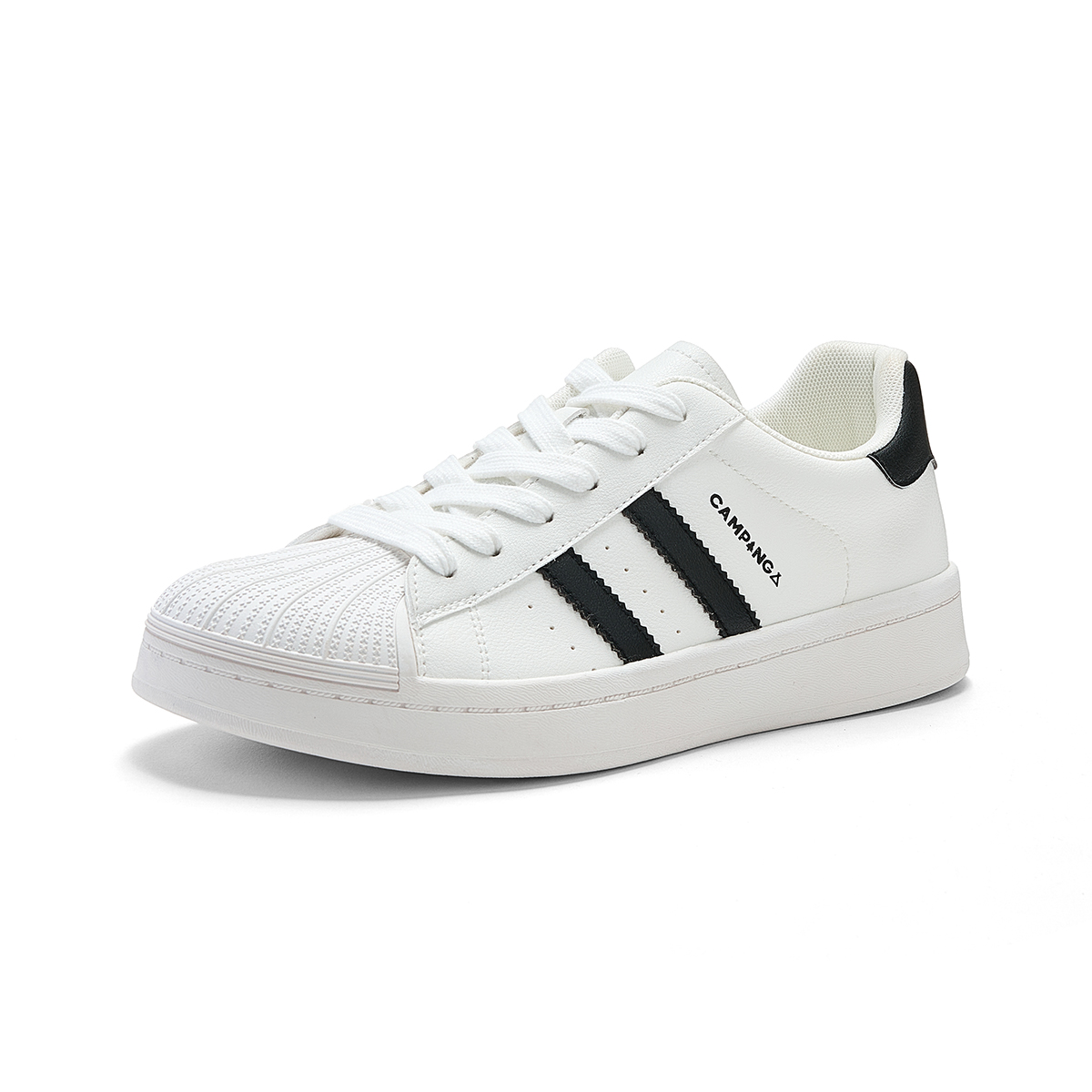 

SEMIR Мужские низкие скейтерские кеды белые, цвет White