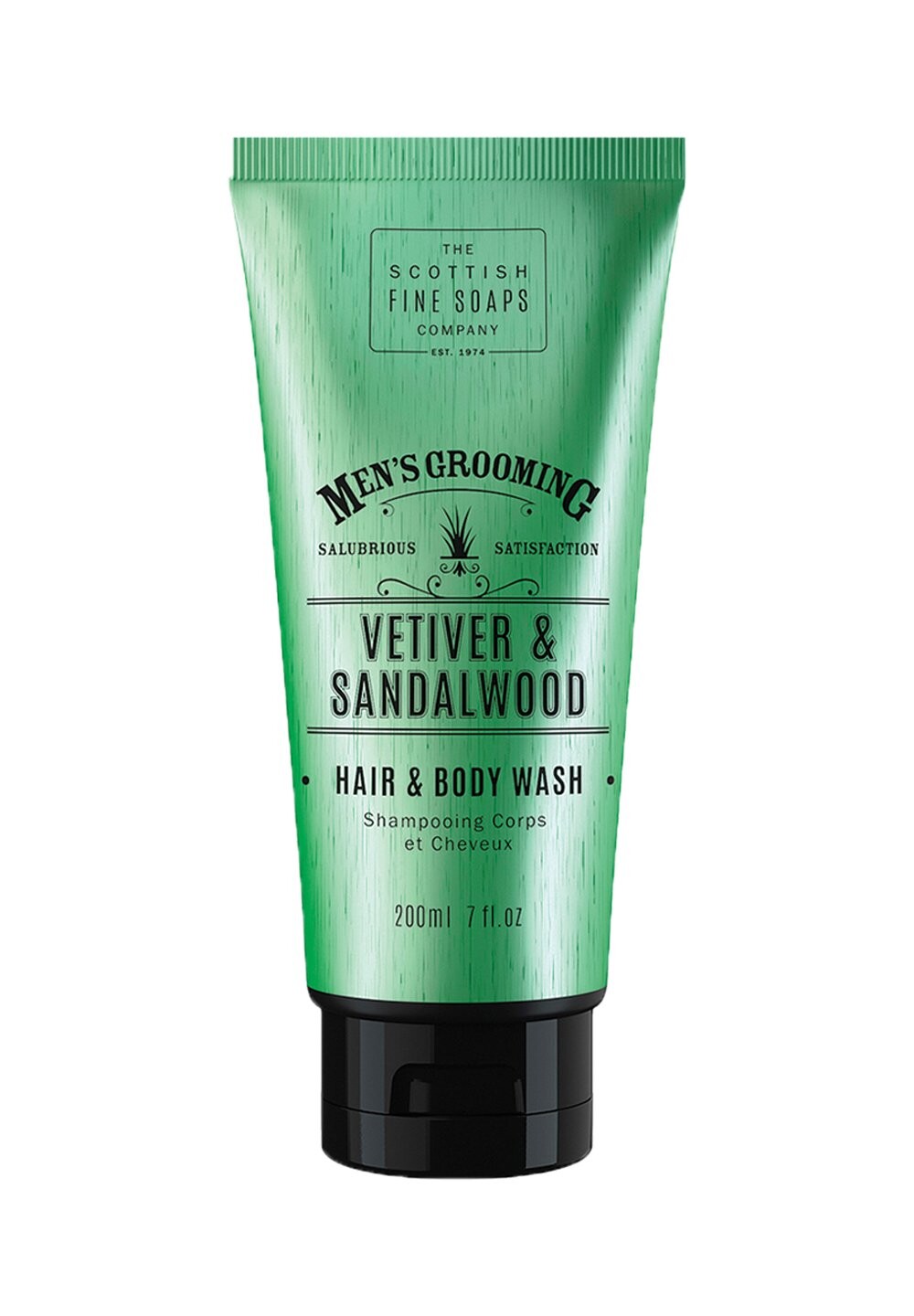 

Крем для рук MEN'S GROOMING VETIVER SANDELWOOD HAIR BODY WASH 200 ML The Scottish Fine Soaps Company