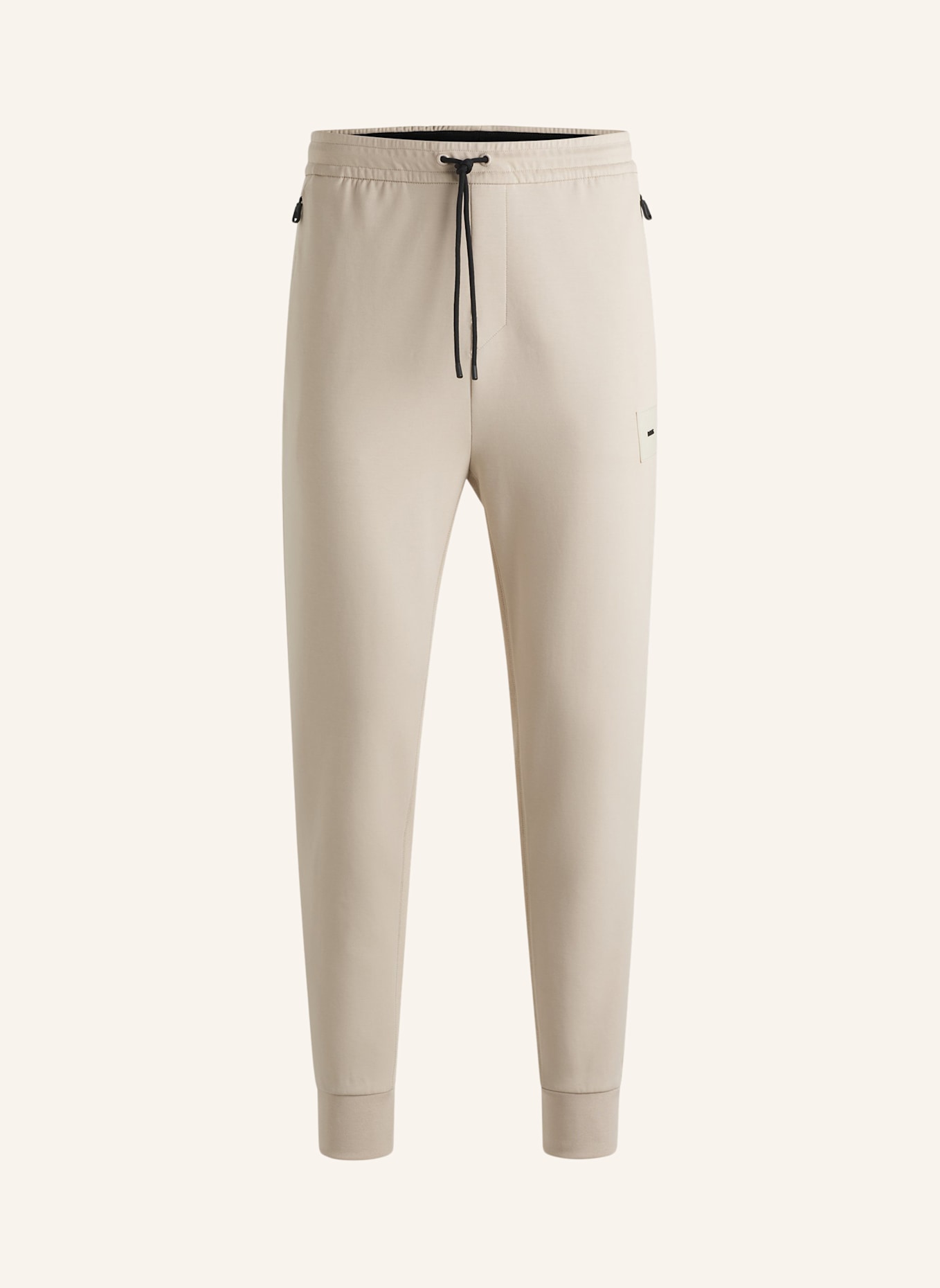 

Повседневные брюки hadiko rib regular fit Boss, бежевый