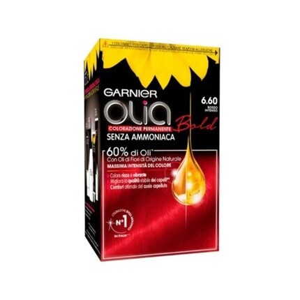 

Перманентная краска Olia 6.6 Интенсивный красный, Garnier