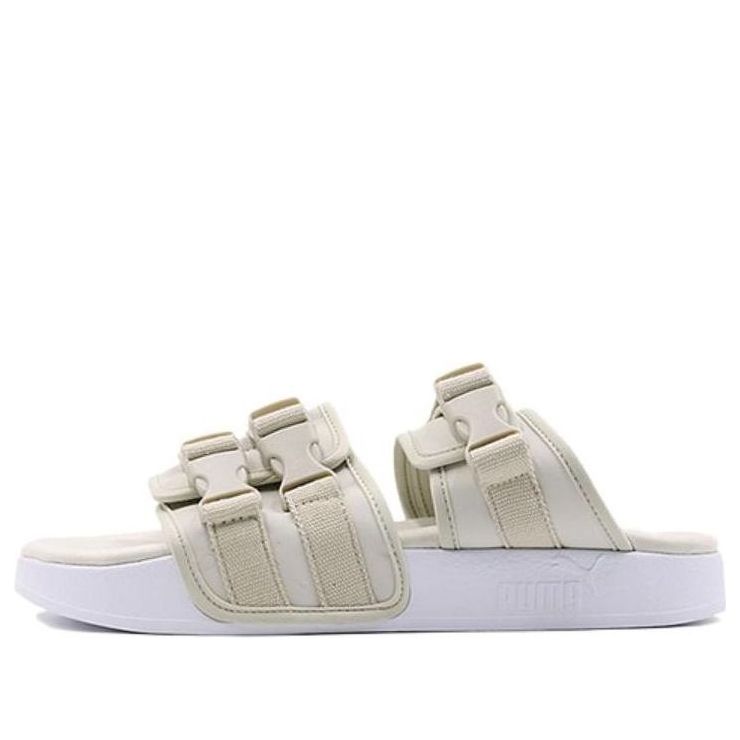 

Шлепанцы PUMA Leadcat Ylm Han Shoe White, белый