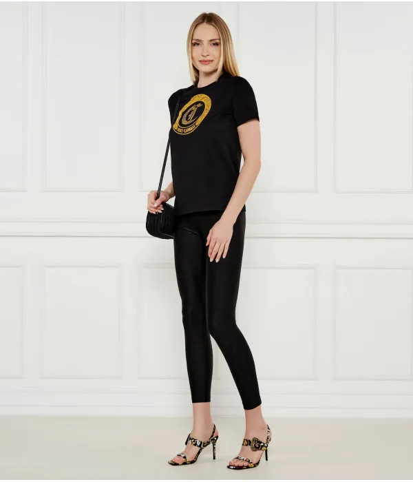 Босоножки на шпильке с подошвой Emily, дис. s71 Versace Jeans Couture, черный — фото 2