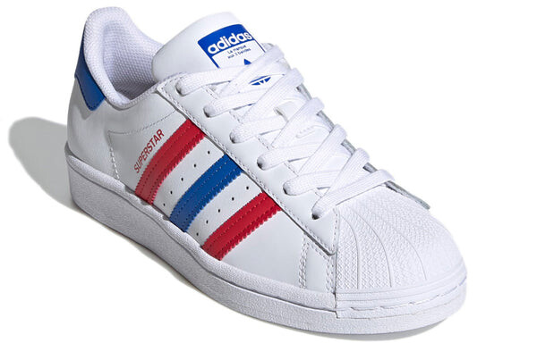 Кроссовки оригиналы суперзвезда j Adidas, белый — фото 3