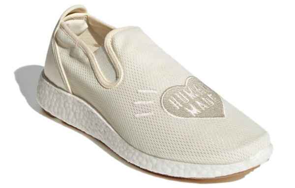 Кроссовки human made x pure slip on Adidas, белый — фото 3
