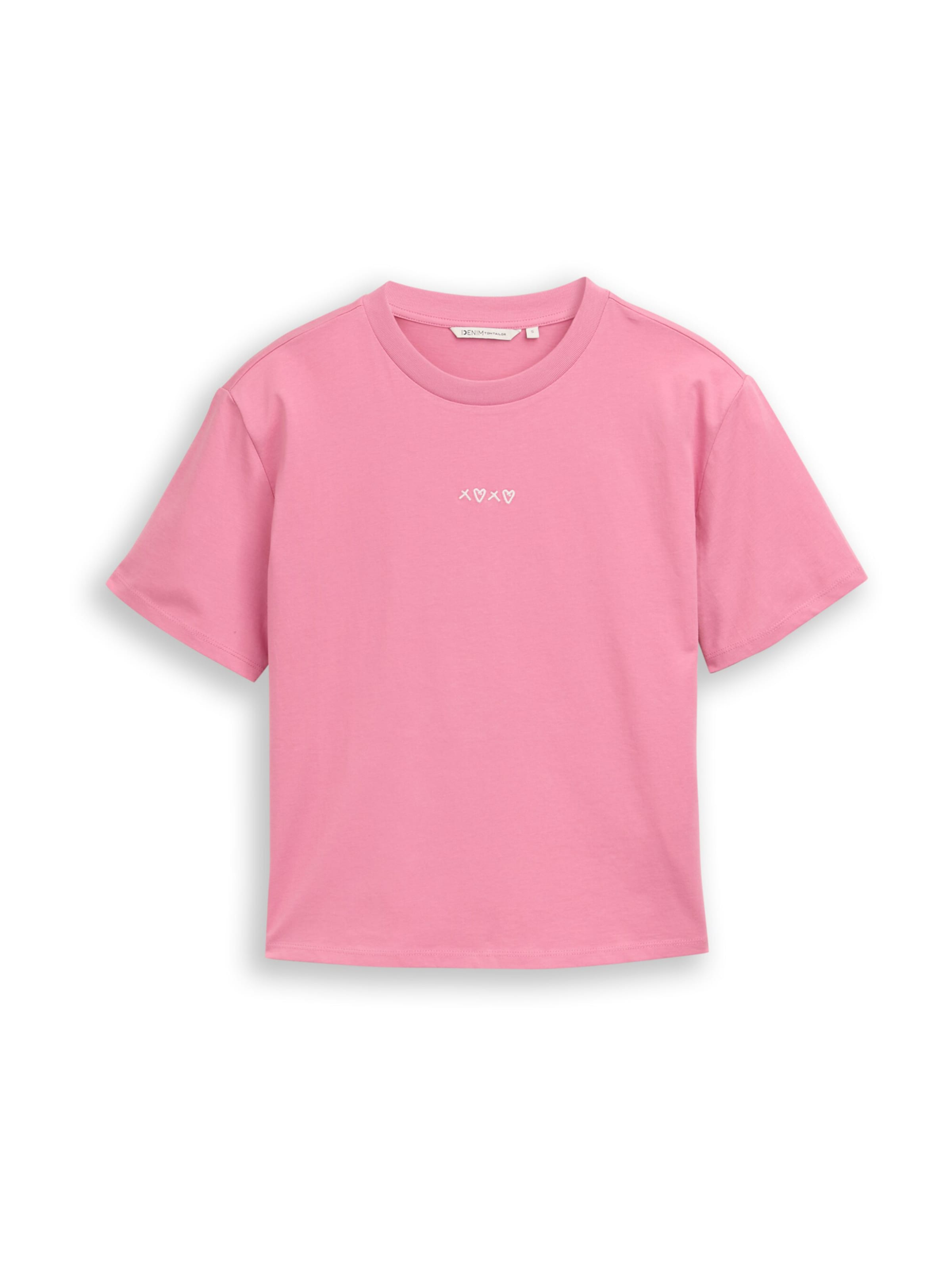 

TOM TAILOR DENIM Футболка в цвете орхидеи