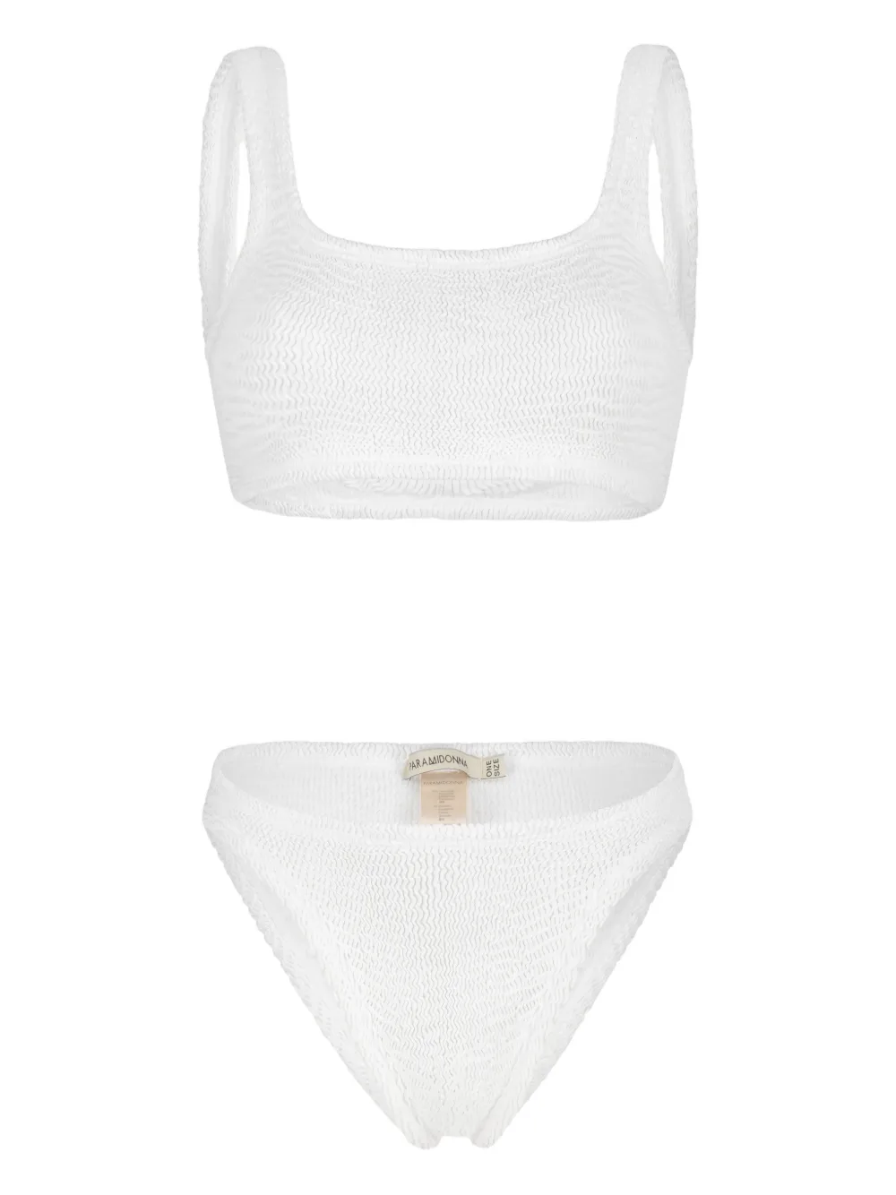 

Фактурное бикини Emily Paramidonna, белый