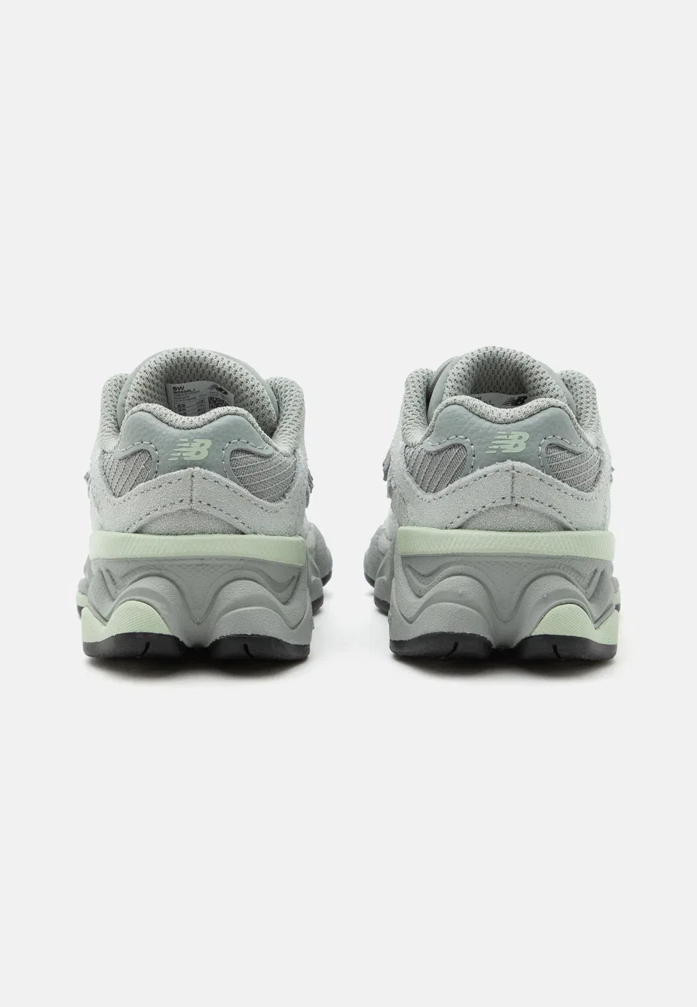 9060 унисекс - детская обувь New Balance, Bayberry/Lone Star Grey — фото 3