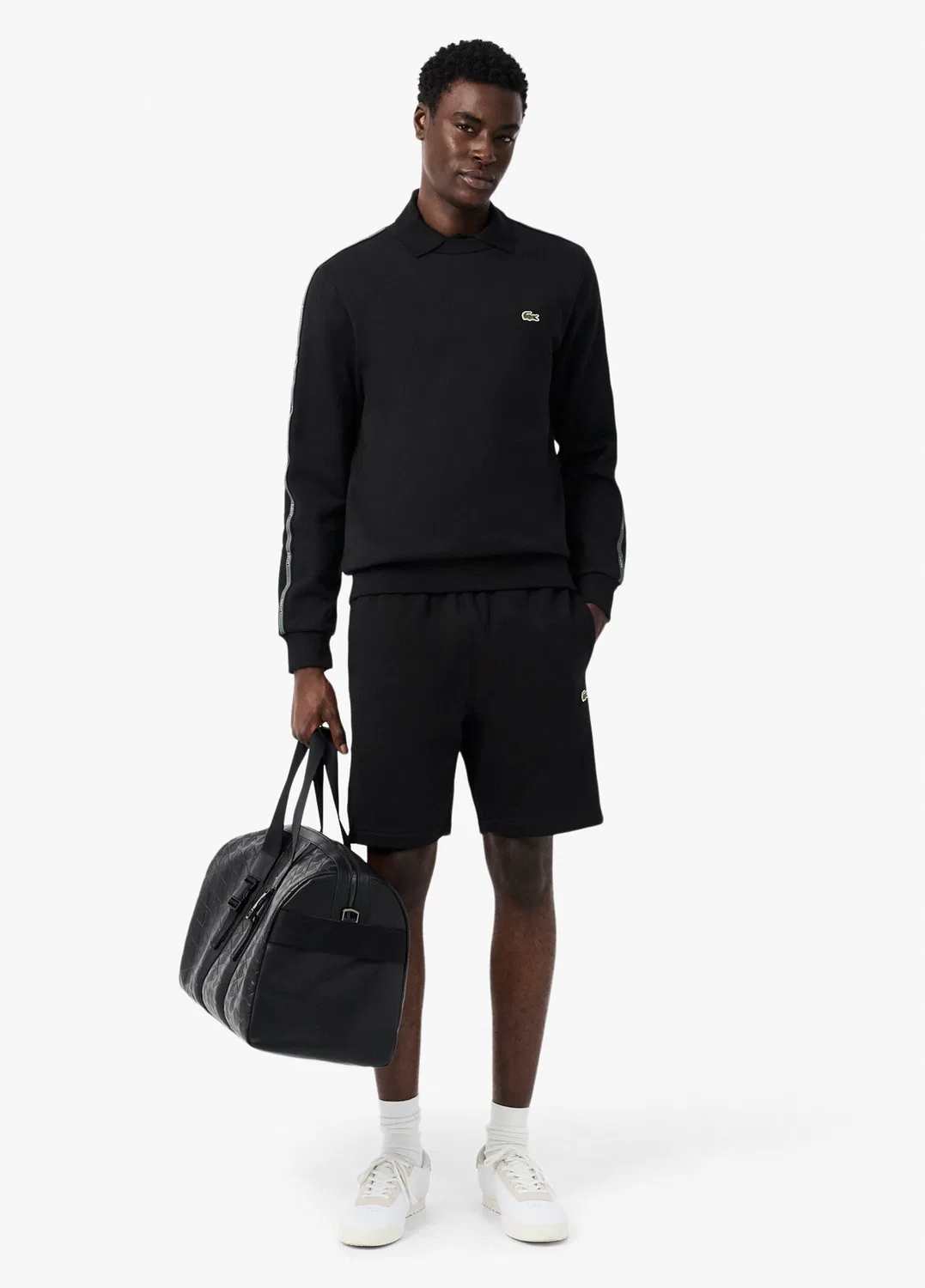 Спортивные шорты Regular Fit Lacoste, black — фото 4