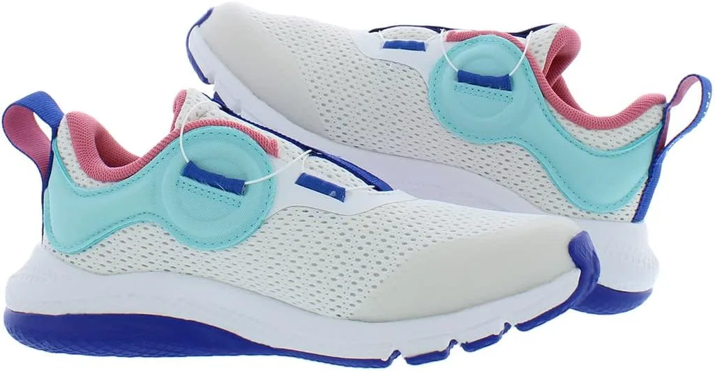 Детские кроссовки для девочек ActiveFlex BOA, White/Blue-White — фото 2