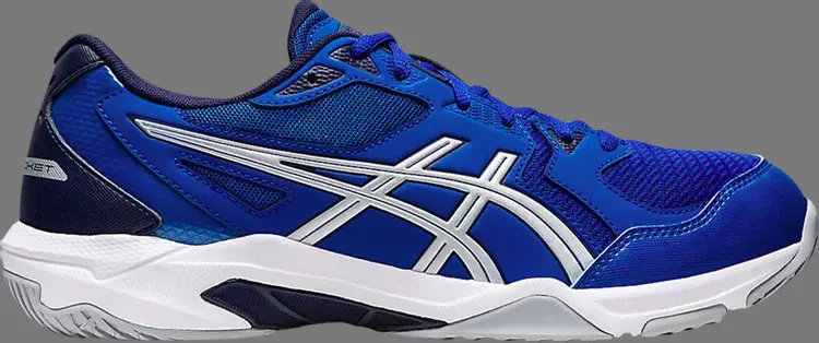 

Кроссовки gel rocket 2e wide 'blue pure silver' Asics, синий