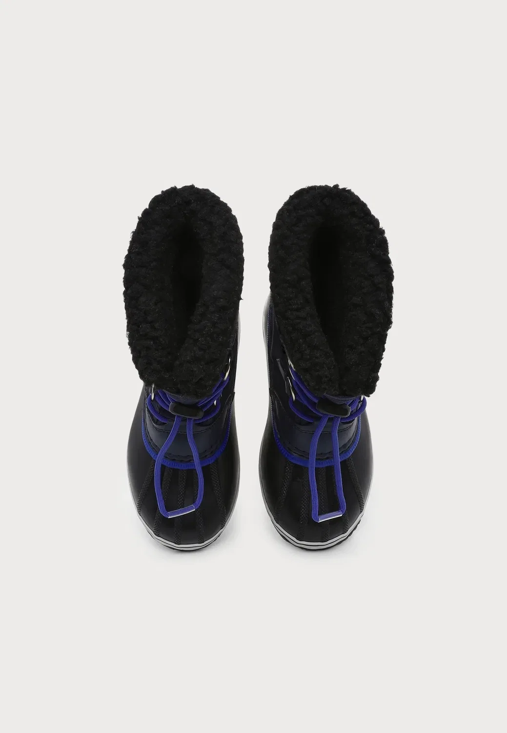 Детские ботинки унисекс на шнуровке для подростков Sorel, Collegiate Navy/Super Blue — фото 4