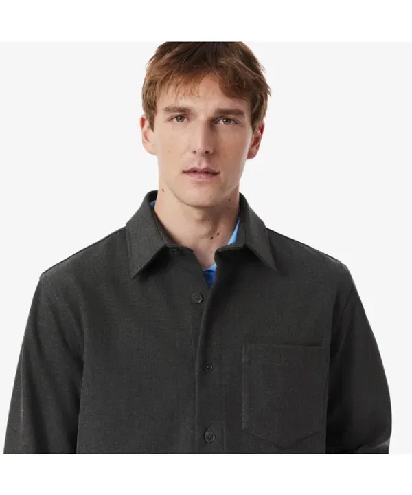 Оверсайз рубашка с двумя лицами, ch9206-55n, Lacoste, 050 — фото 2