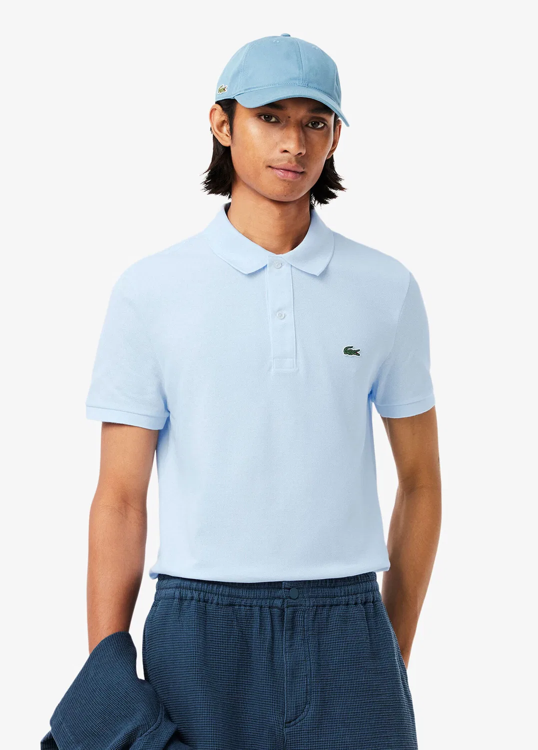 Поло Lacoste L.12.12 Slim Fit, MAVİ-T01