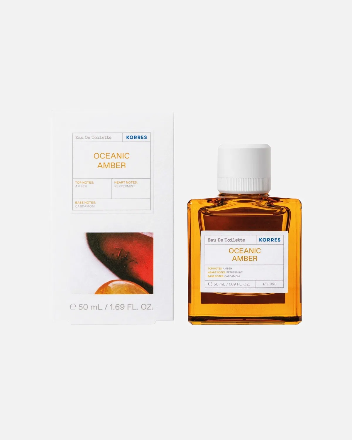 Туалетная вода океаническая амбра Korres, 50 Ml — фото 2