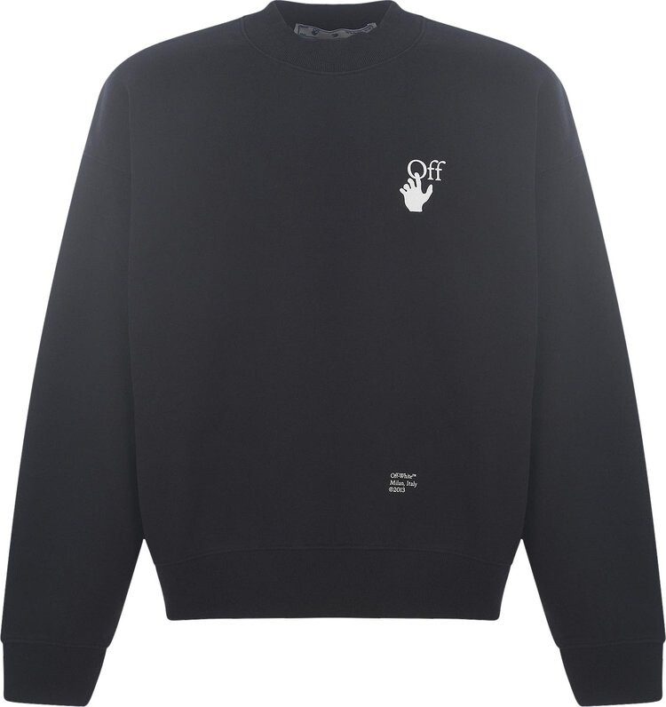 

Толстовка Off-White Caravaggio Arrows Sweatshirt 'Black', черный