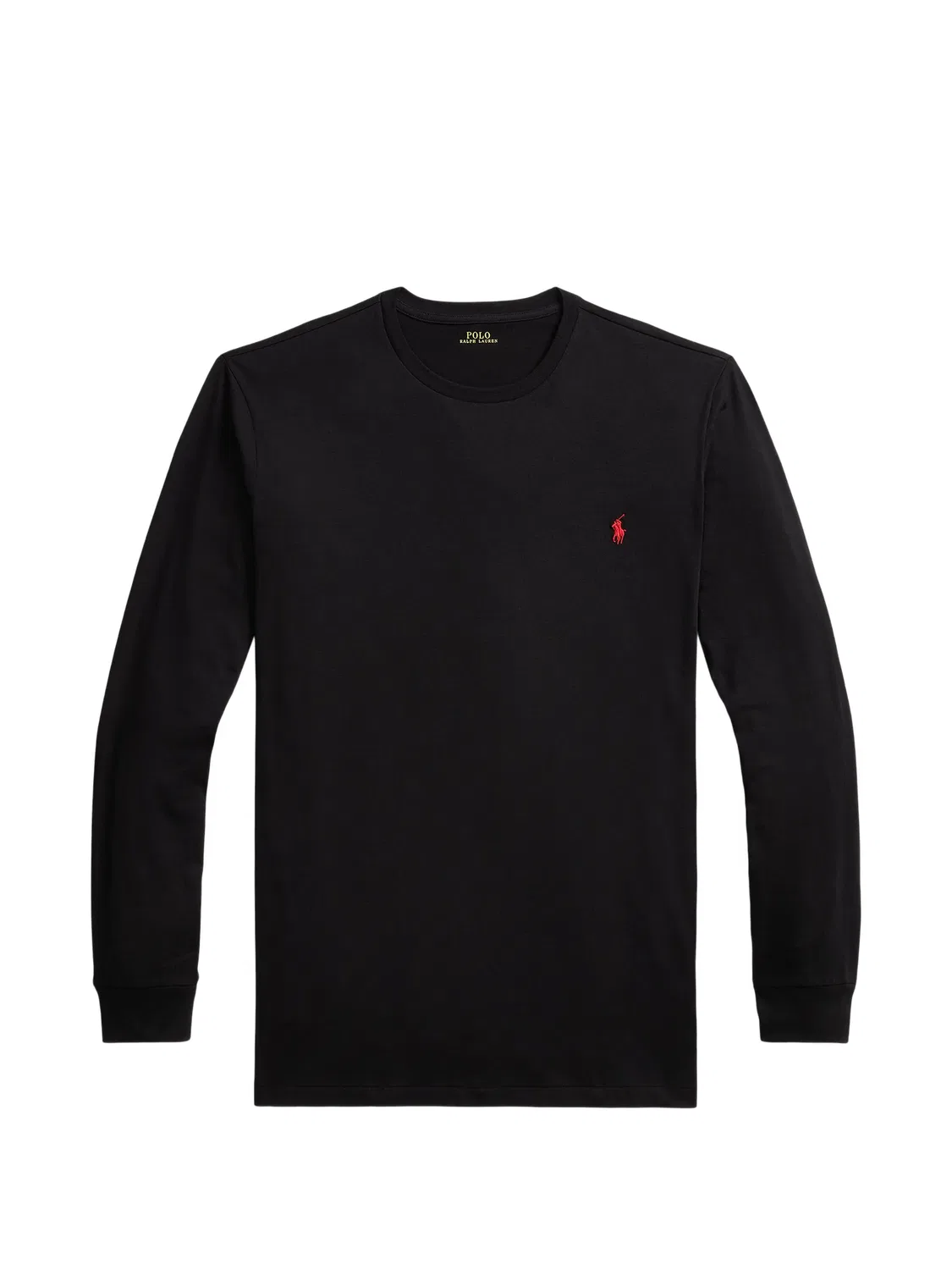 Футболка с длинными рукавами черная Polo Ralph Lauren, черный