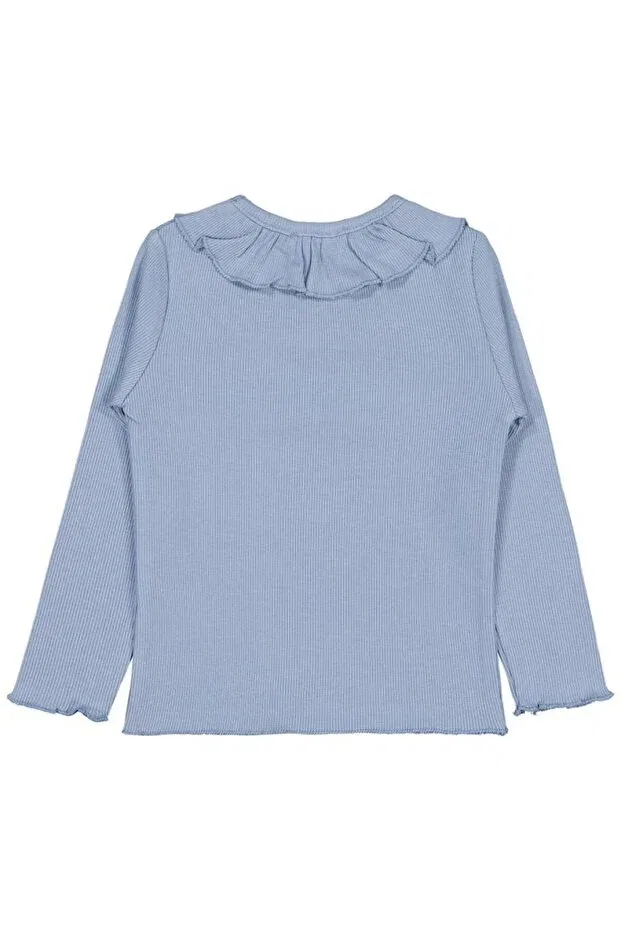 Детское худи для девочек с длинным рукавом Civil Girls, Blue — фото 2