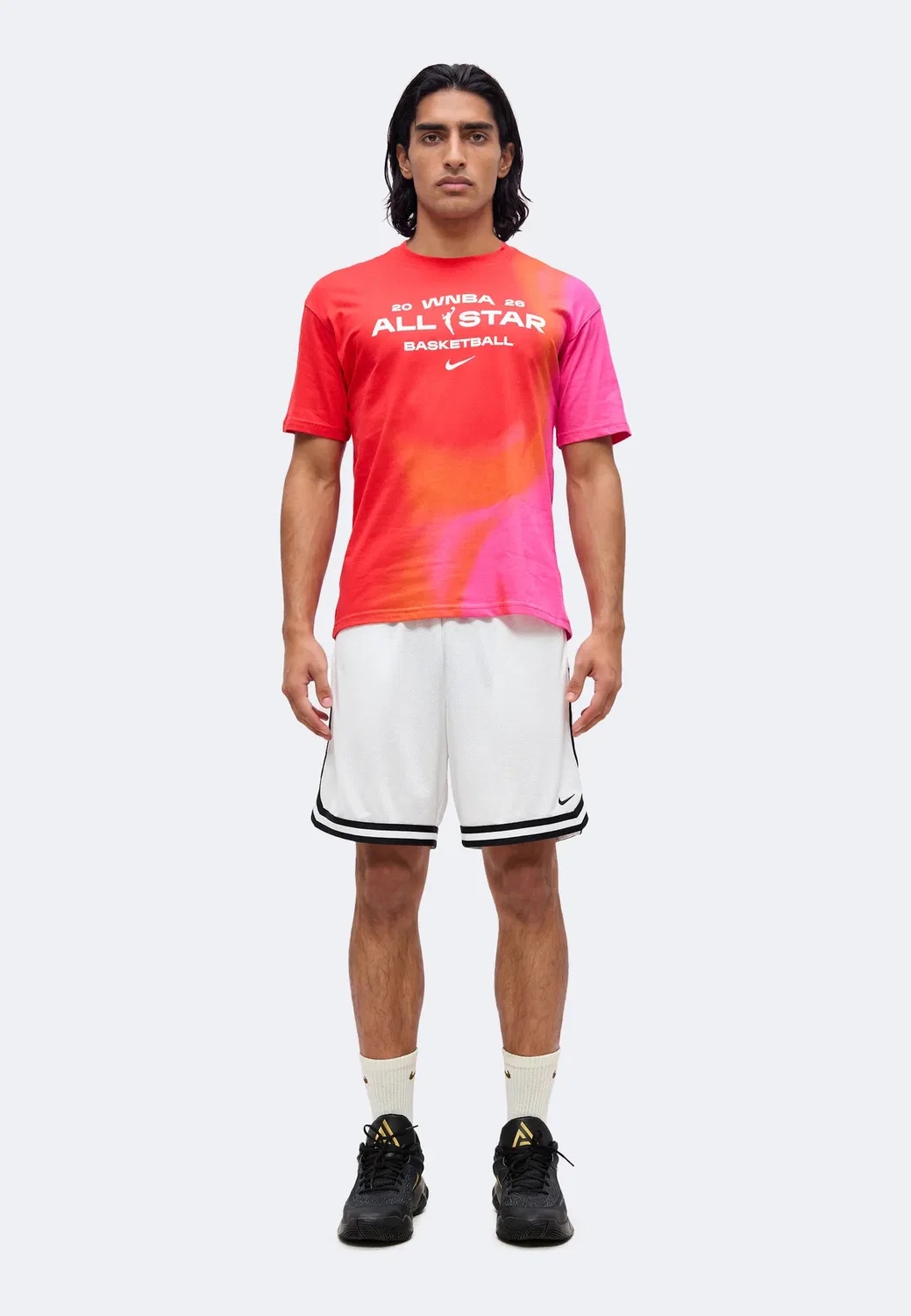 Футболка NBA WNBA унисекс - спортивная футболка Nike Performance, University Red/White — фото 3