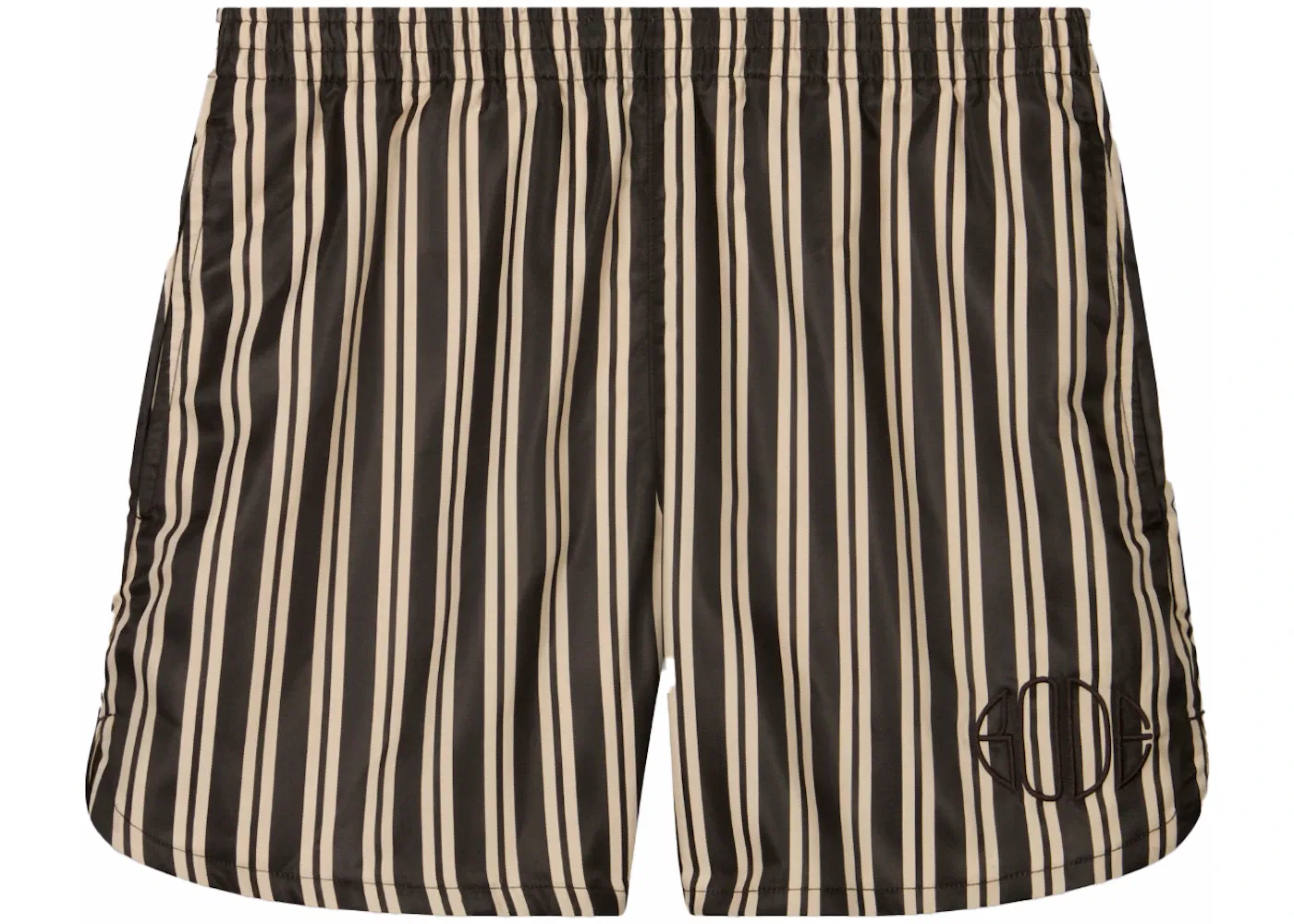 Детские шорты с принтом Nike x BODE Scrimmage Short, Brown/Cream