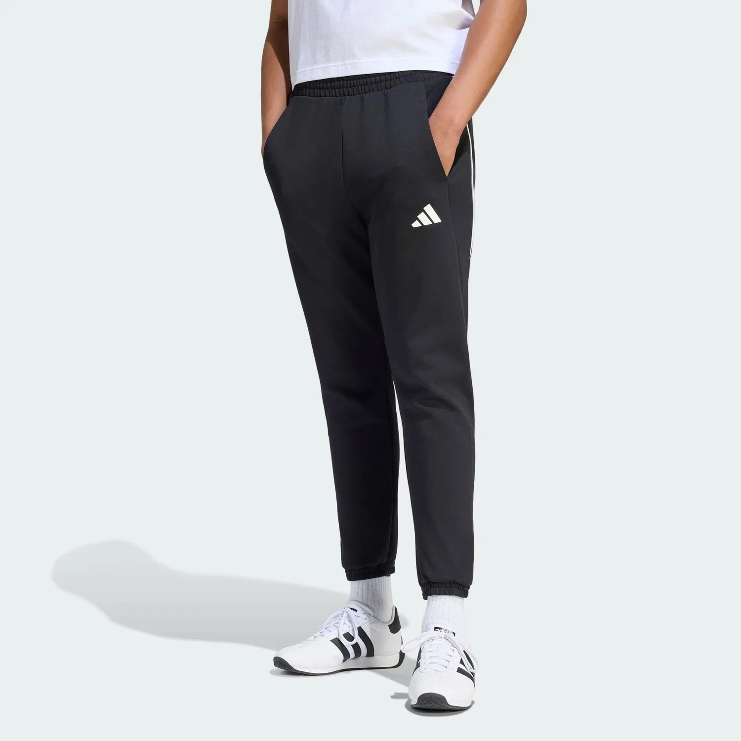 Мужские спортивные штаны с утеплением Stadium Adidas, Schwarz