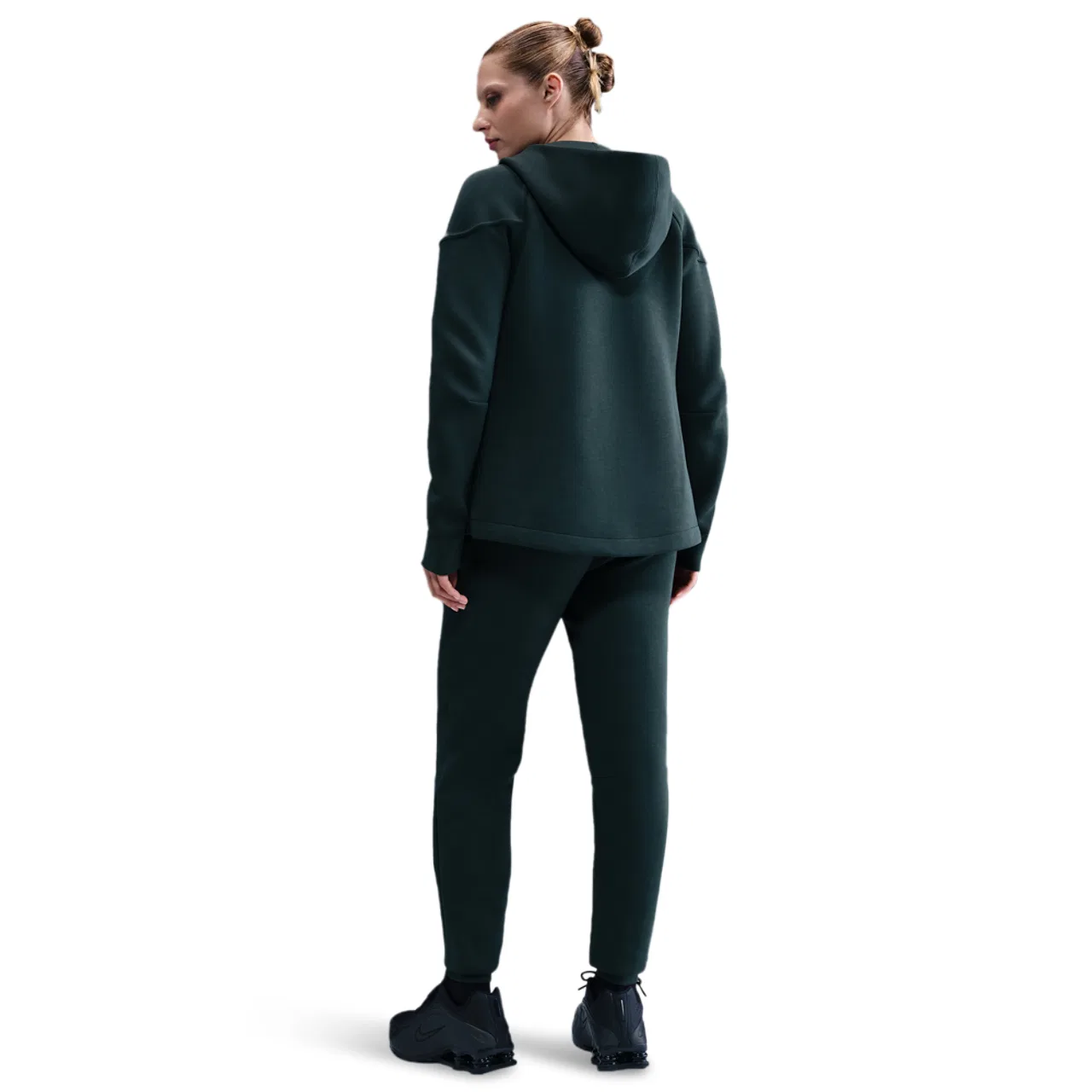 Женские джоггеры NSW Tech Fleece Nike, цвет Seaweed/Black — фото 4
